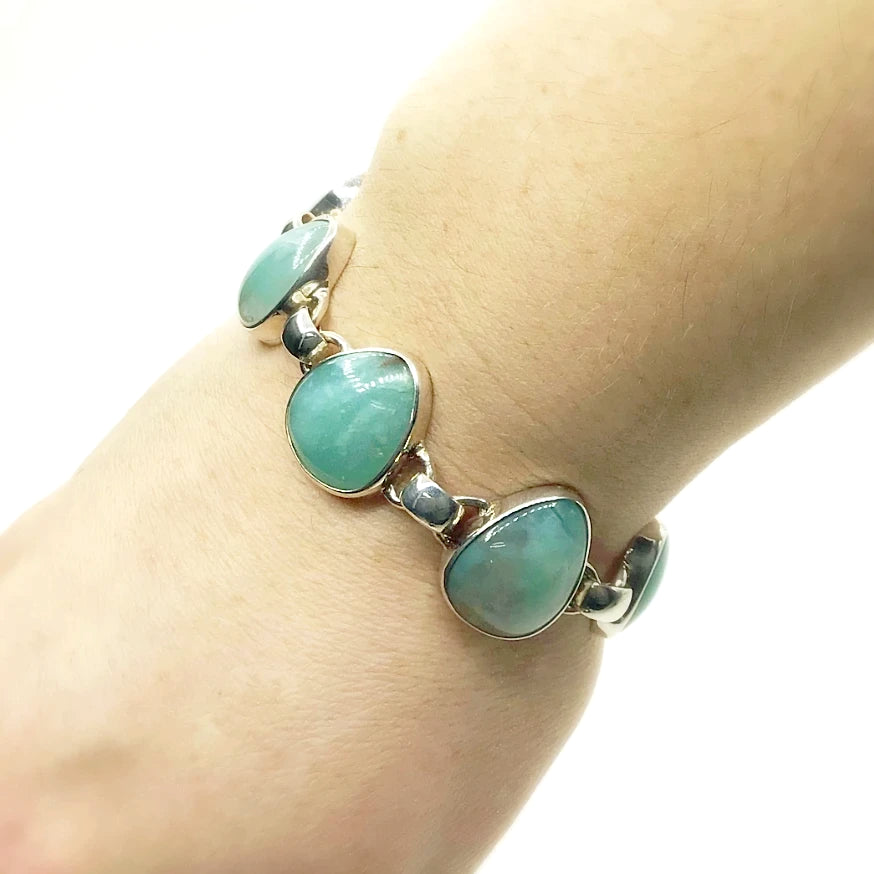 Aquaprase Sterling Silver Bracelet