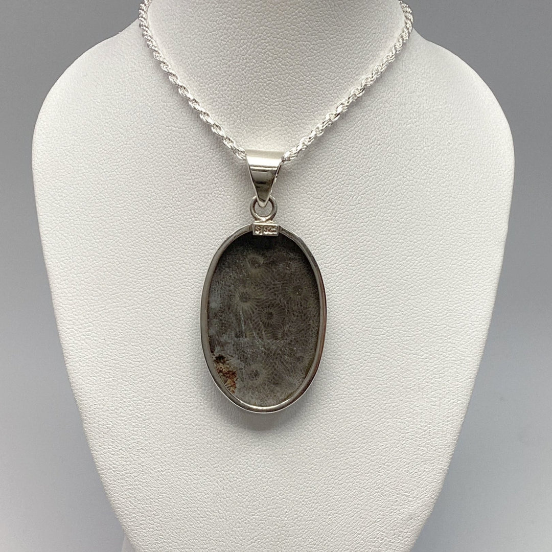 Fossilized Coral Pendant