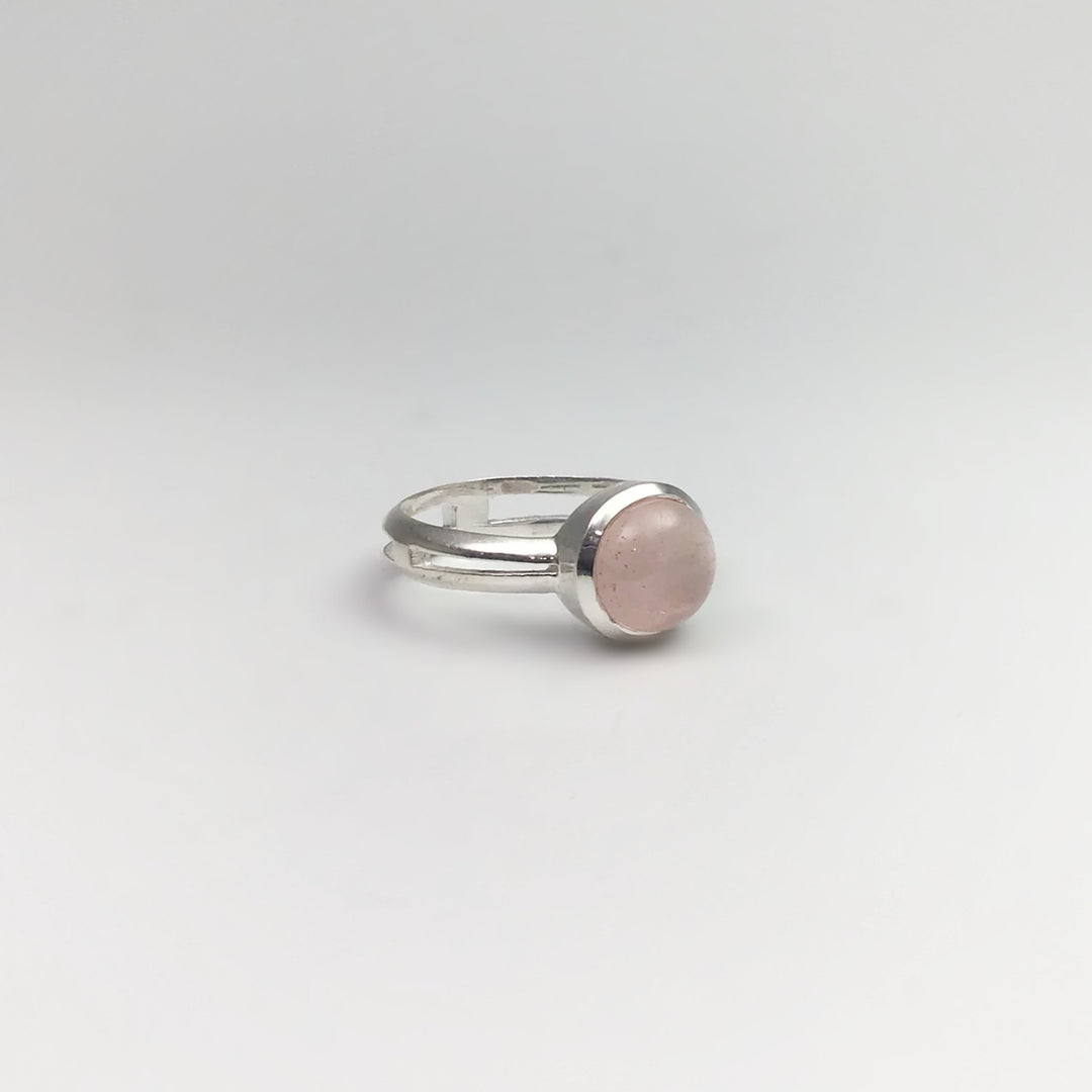 Rose Quartz Ring