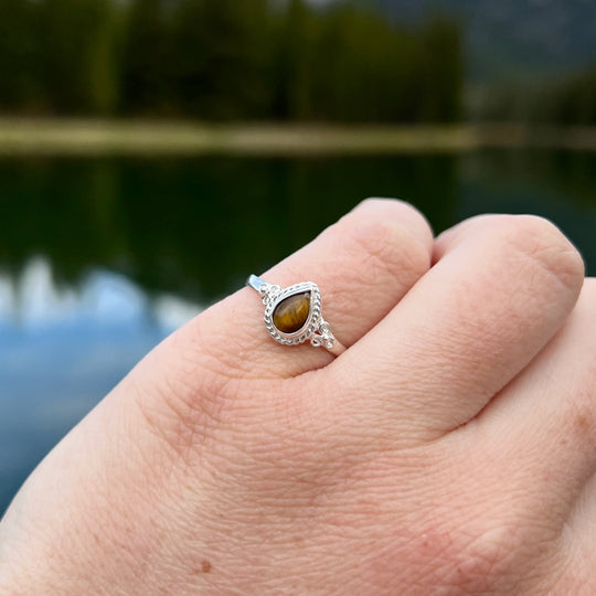 Tiger Eye Ring