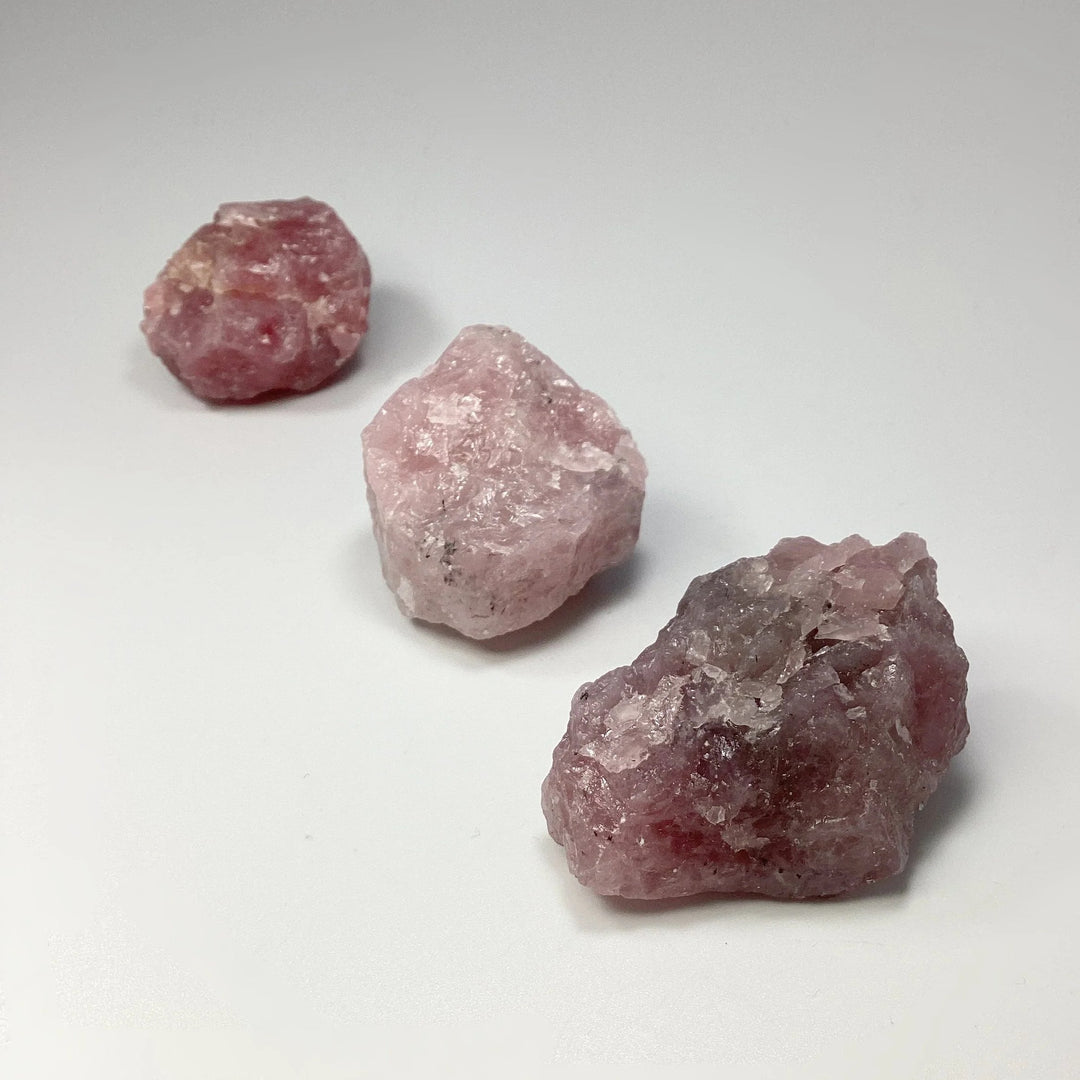 Guava Rose Quartz Rough Chunk