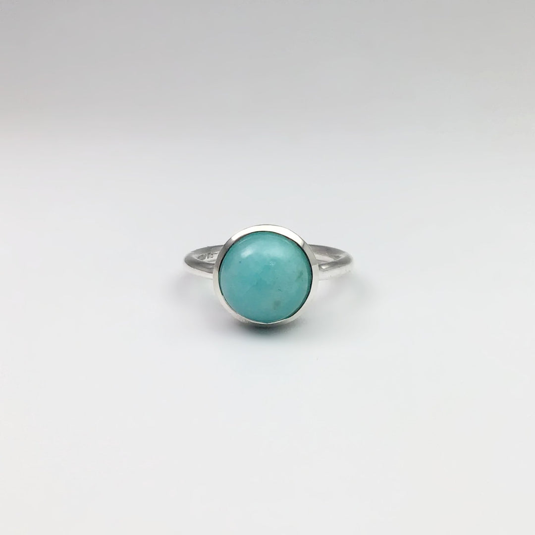 Amazonite Ring