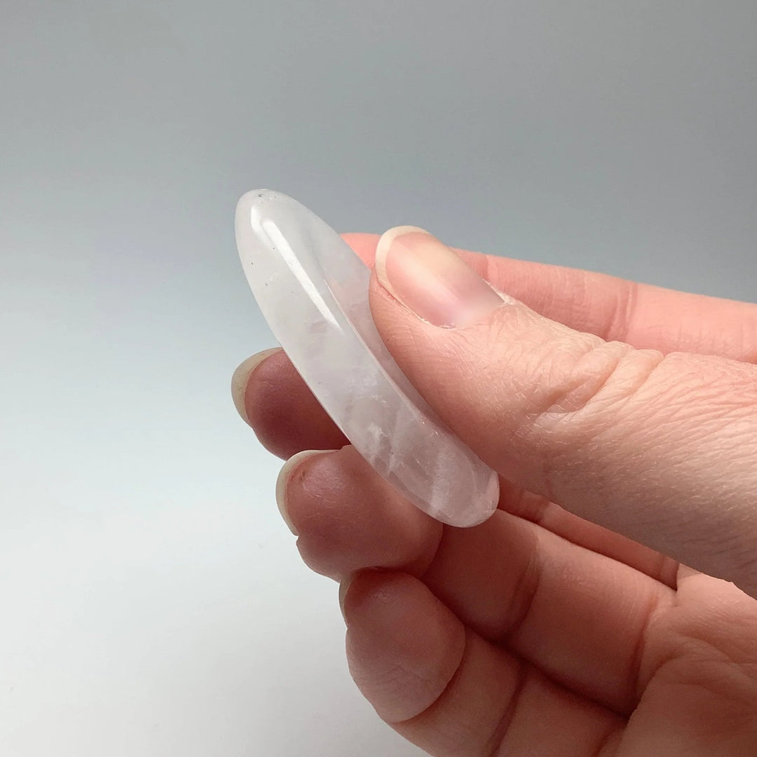 Small Worry Stone - Milky Quartz