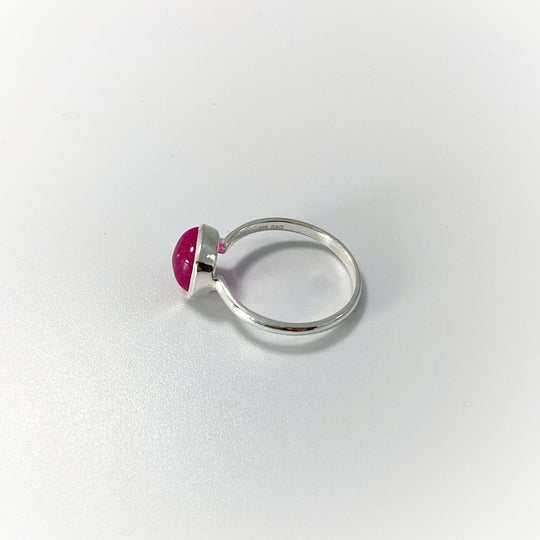 Pink Jade Ring