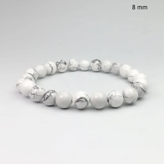 Howlite Beaded Bracelet