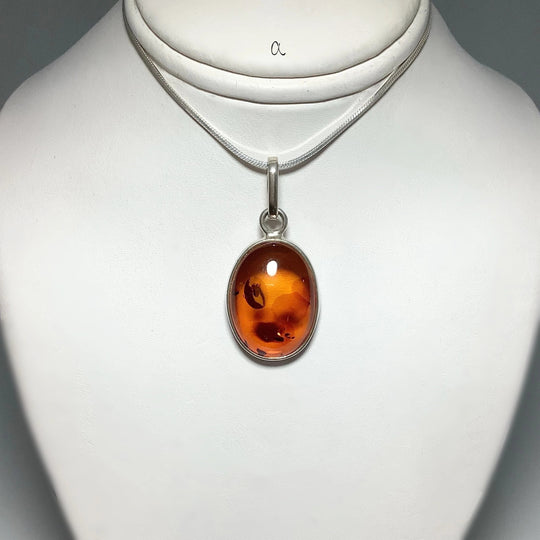 Cognac Amber Pendant