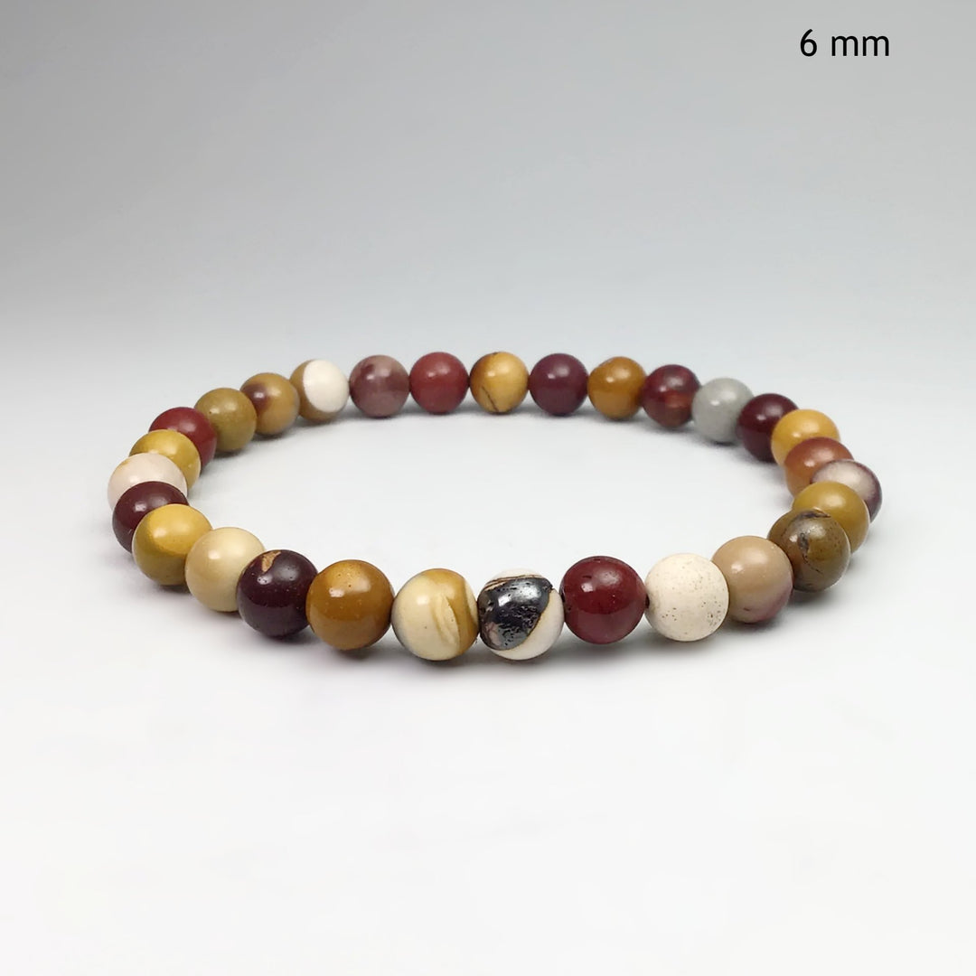 Mookaite Beaded Bracelet