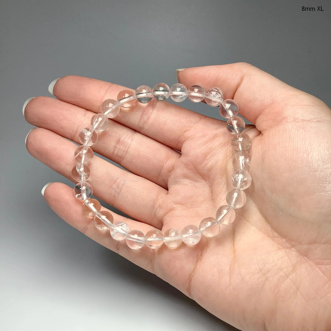 Clear Quartz Beaded Bracelet