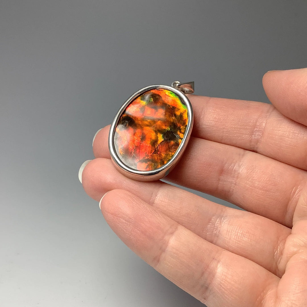 Alberta Ammolite Pendant