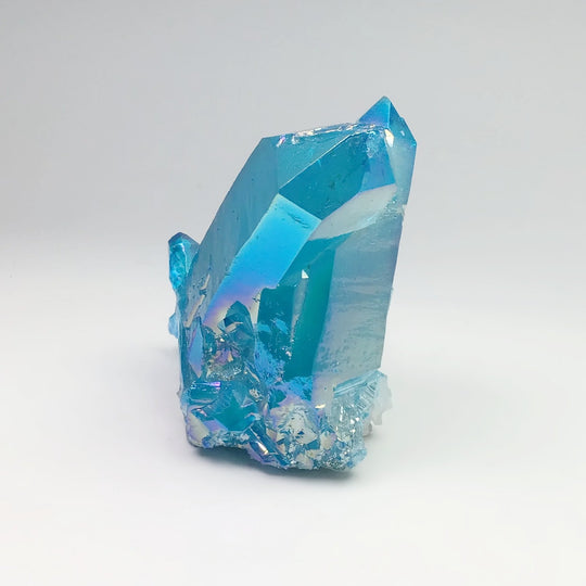 Rainbow Aqua Aura Quartz Cluster