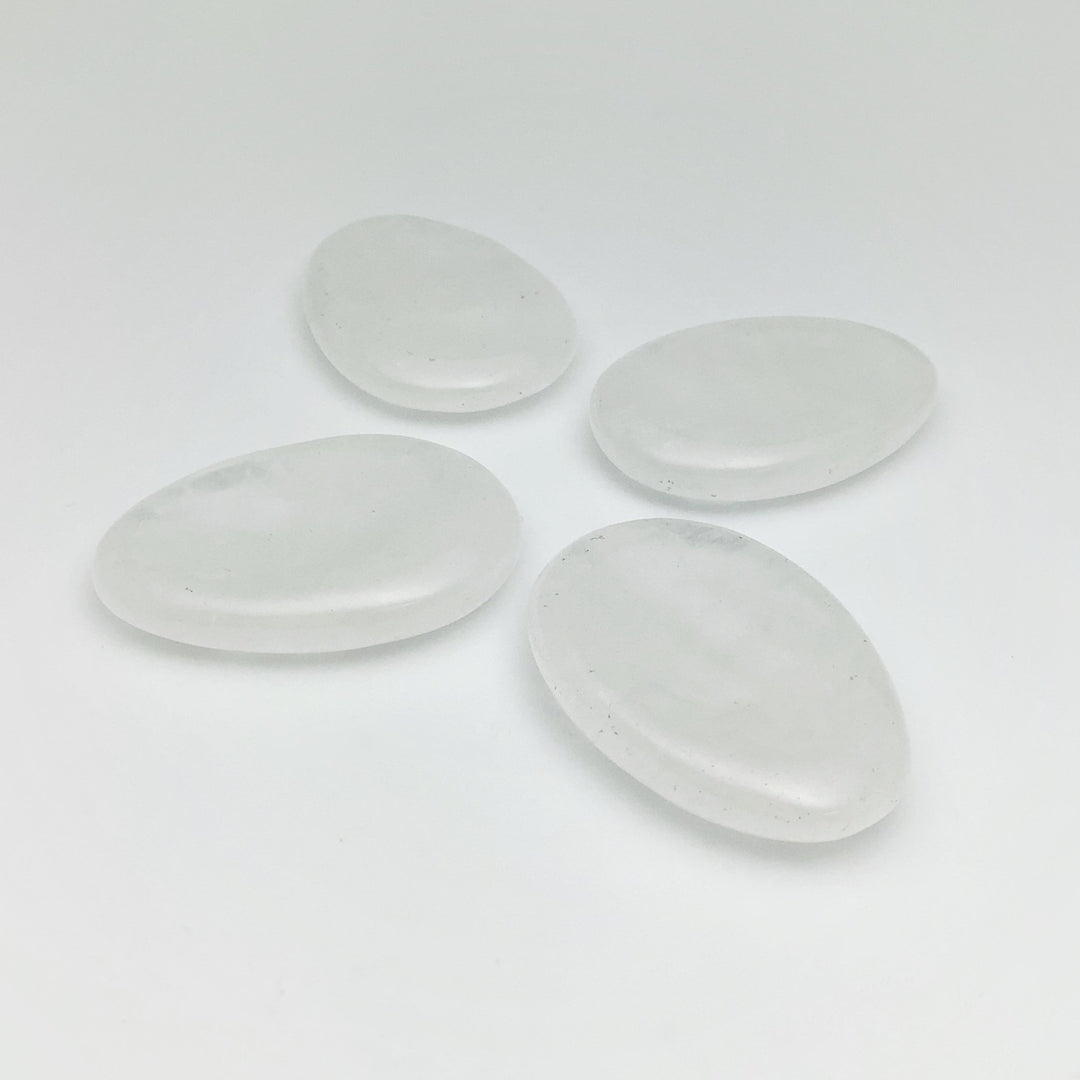 Small Worry Stone - Milky Quartz