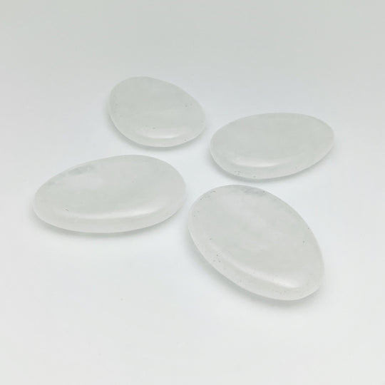 Small Worry Stone - Milky Quartz