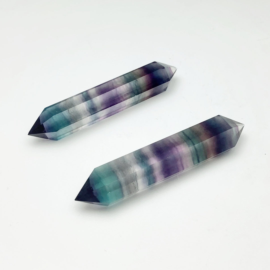 Mini Double Terminated Fluorite Point