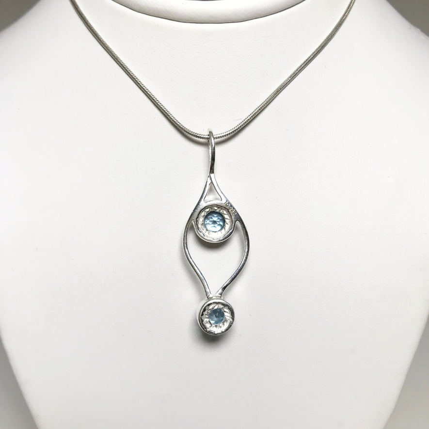 Blue Topaz Pendant