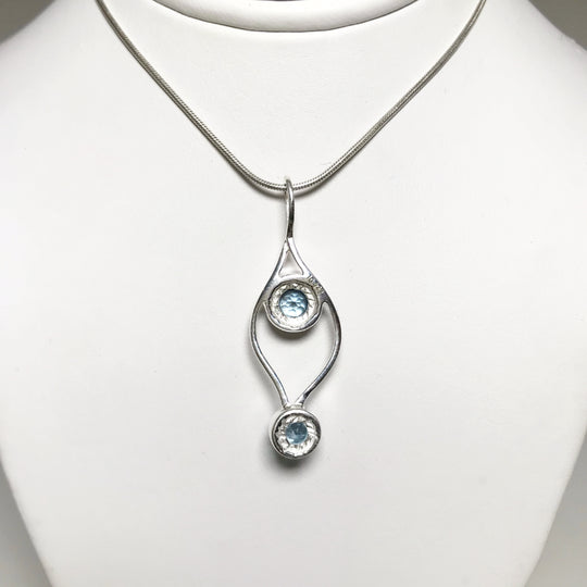 Blue Topaz Pendant