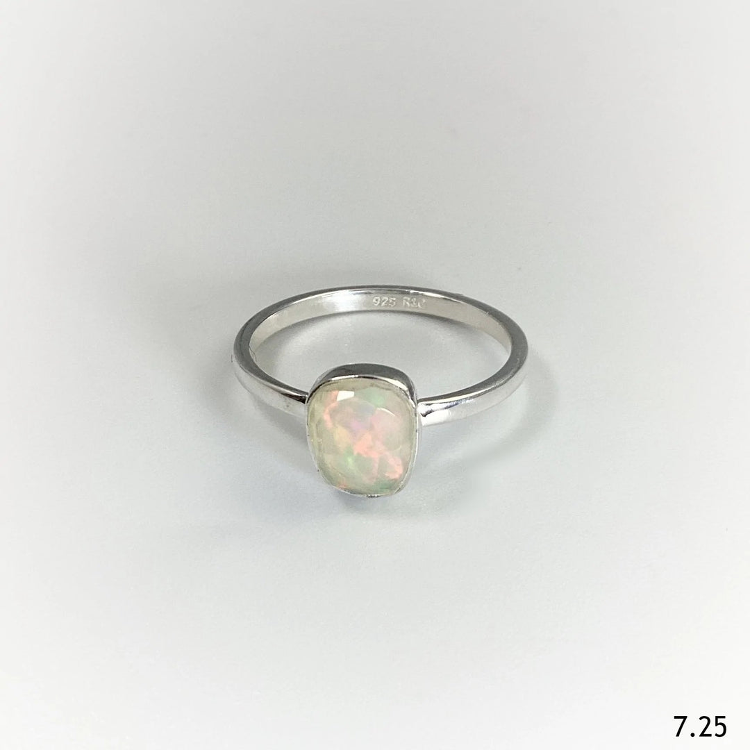 Ethiopian Fire Opal Ring