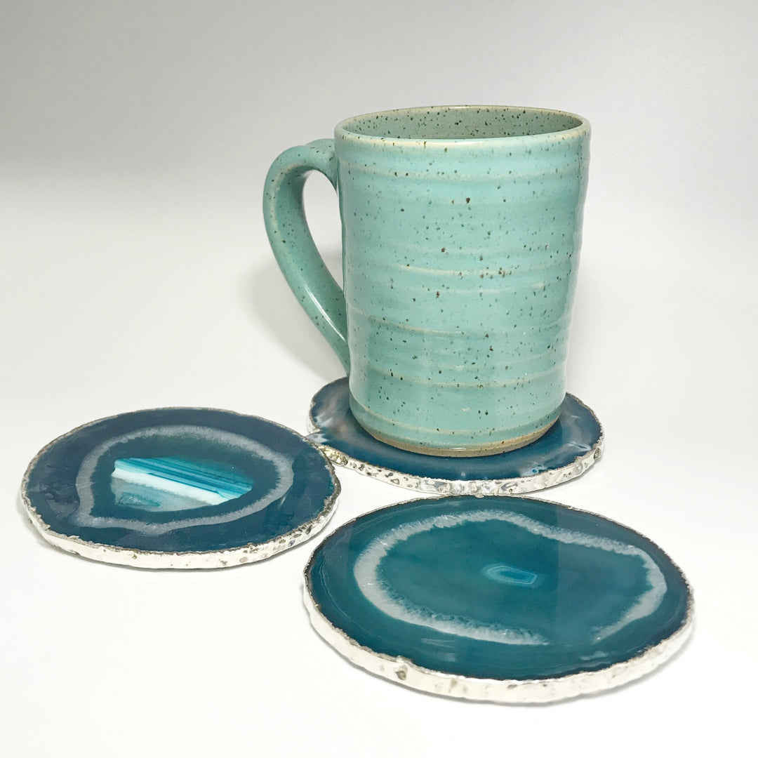 Agate Coasters - Set of 4