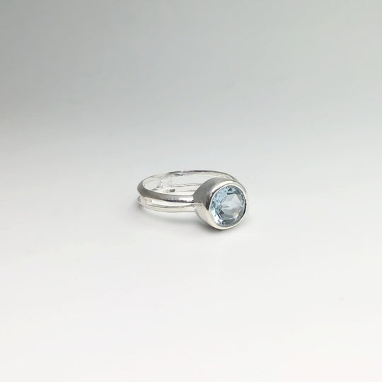 Blue Topaz Ring