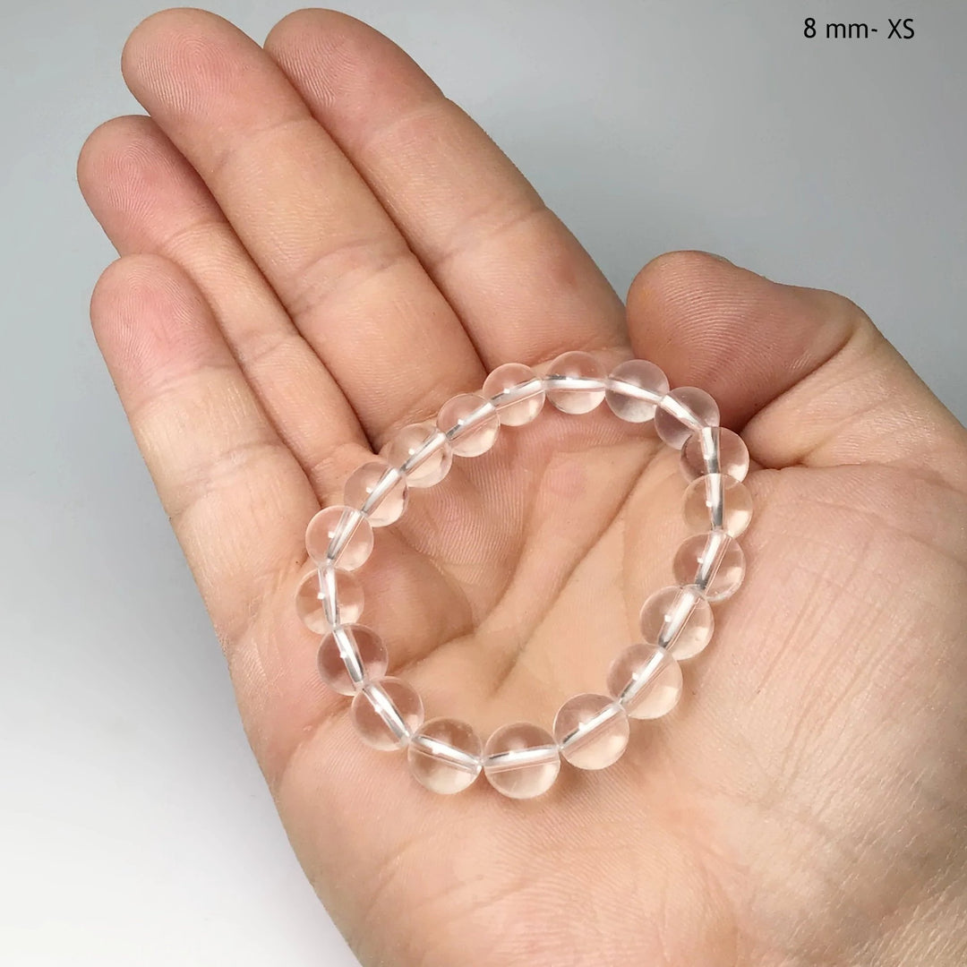 Clear Quartz Beaded Bracelet