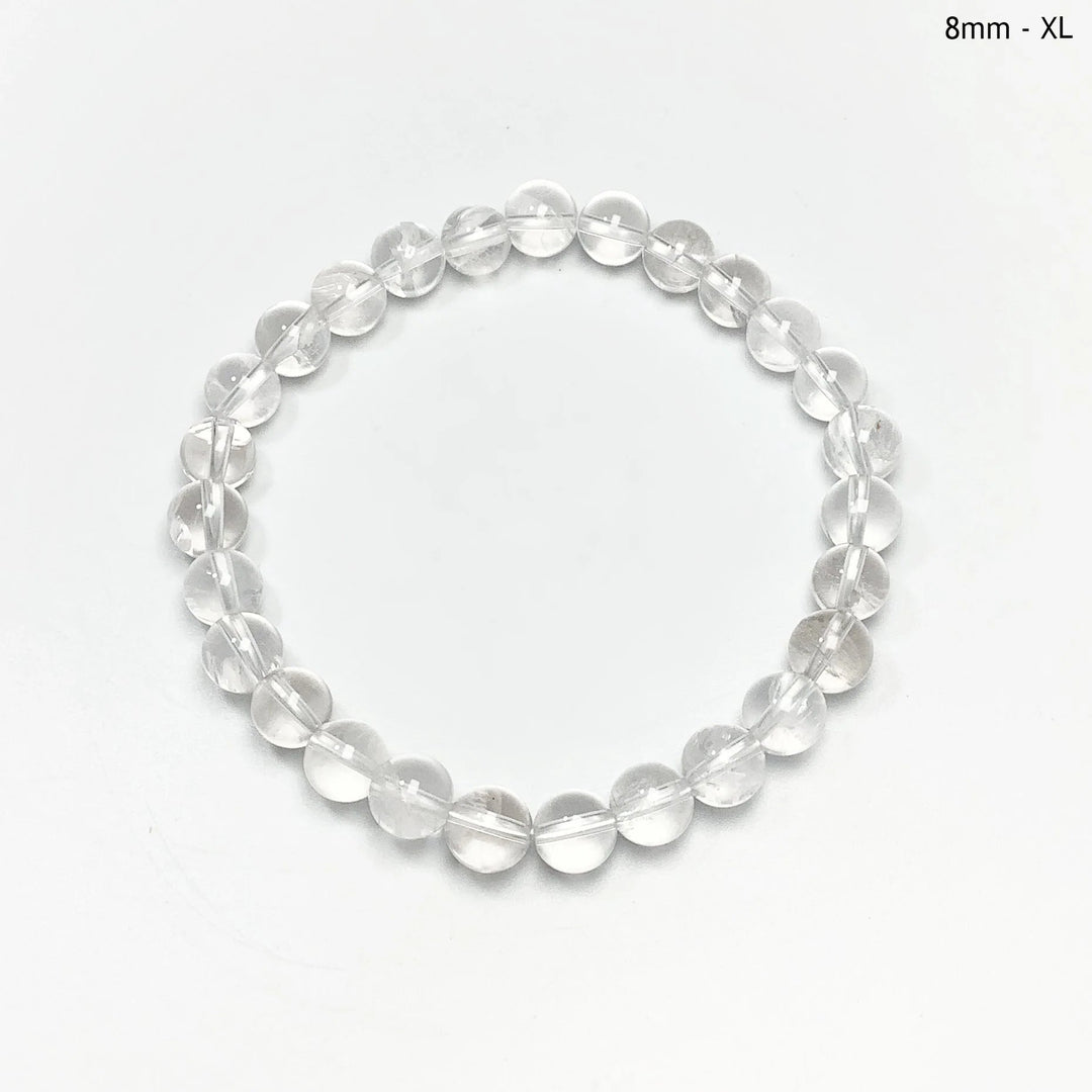 Clear Quartz Beaded Bracelet