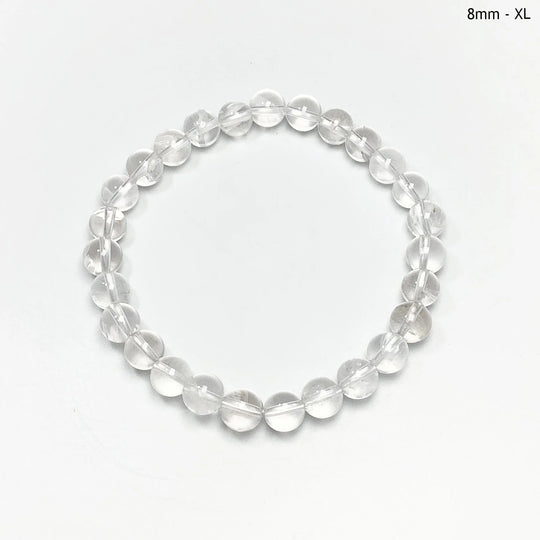 Clear Quartz Beaded Bracelet