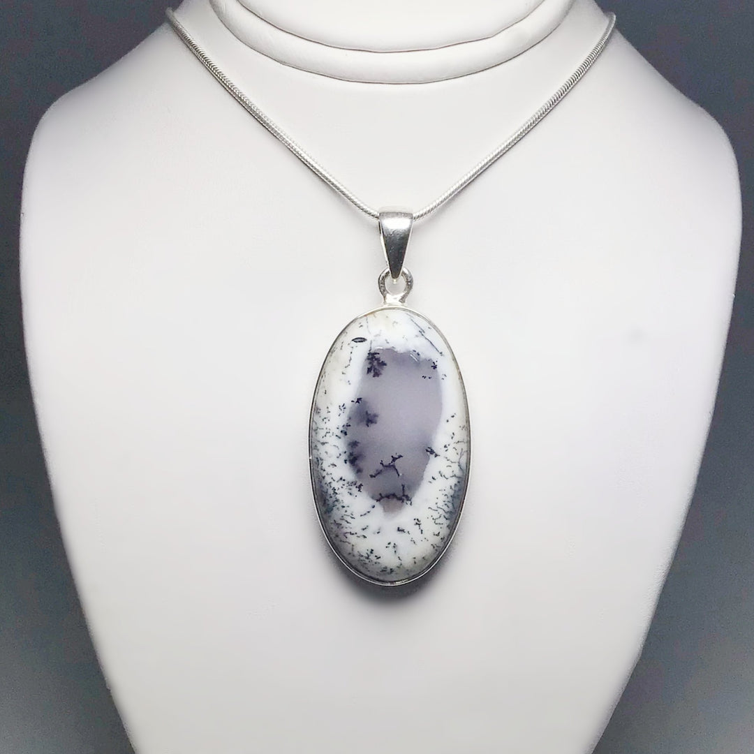 Dendritic Opal Pendant