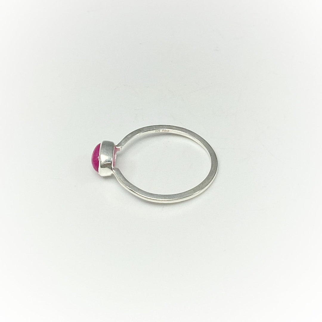 Pink Jade Ring