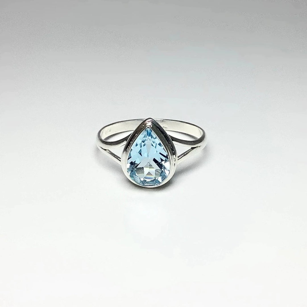 Blue Topaz Ring