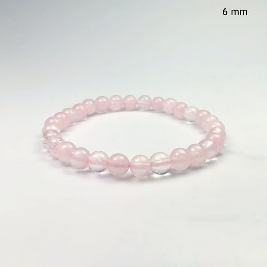 Rose Quartz Beaded Bracelet