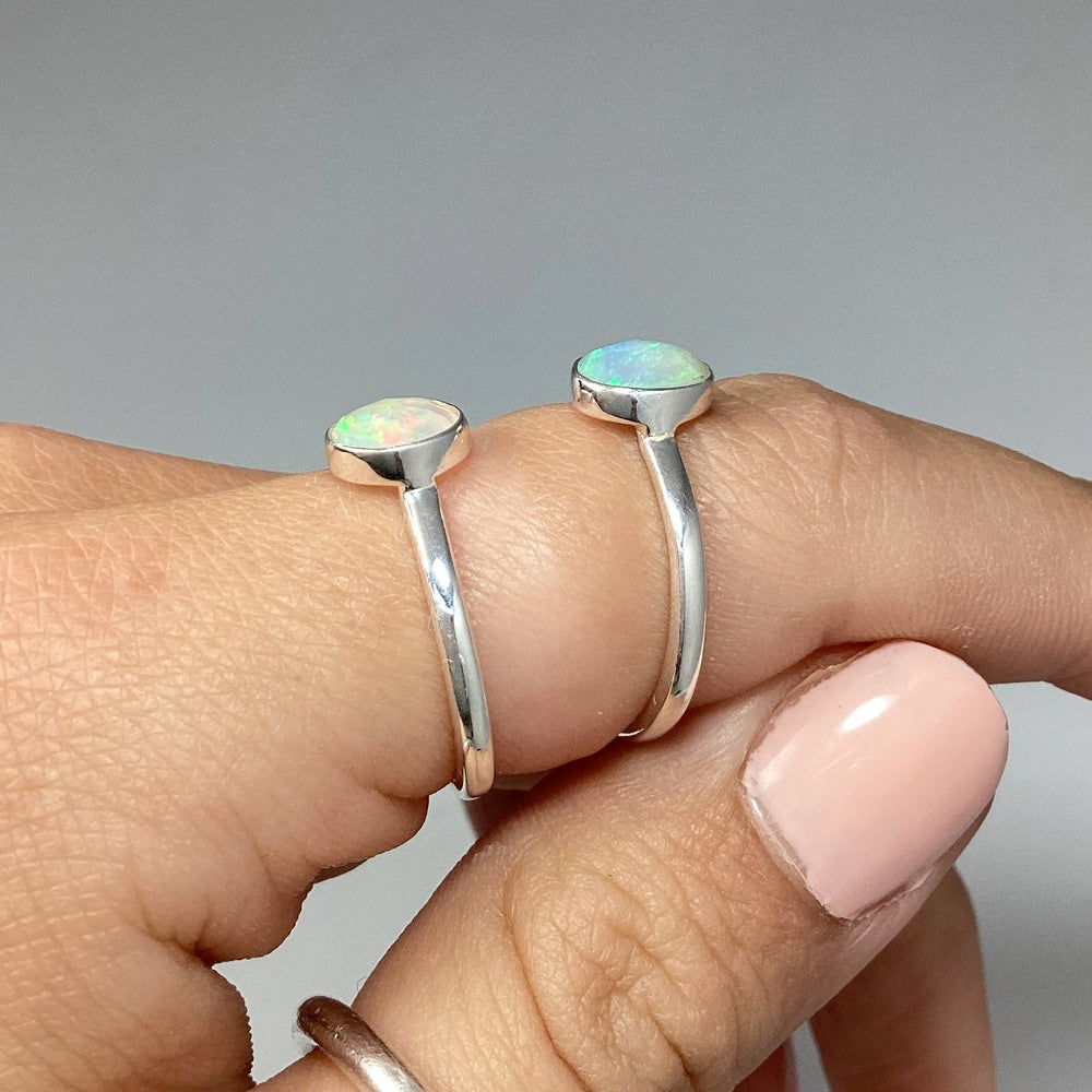 Ethiopian Fire Opal Ring