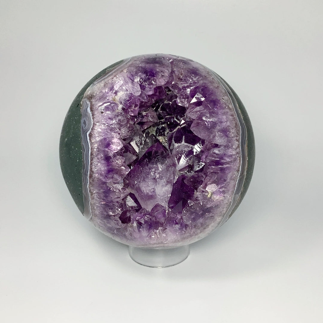 Amethyst Geode Sphere