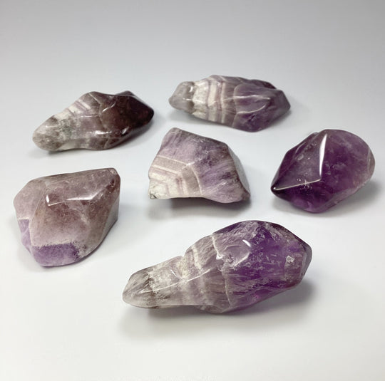 Shadow Chevron Amethyst Point