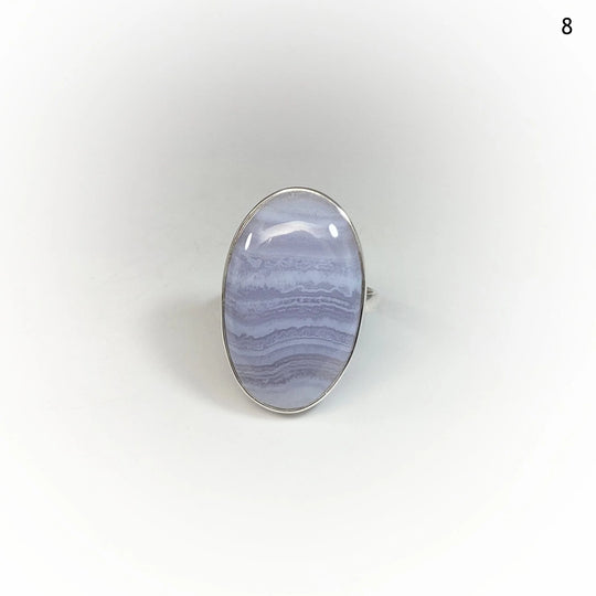 Blue Lace Agate Ring