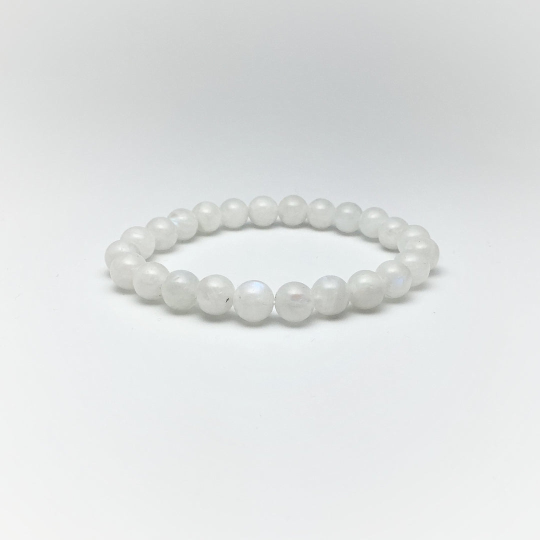 Moonstone Beaded Bracelet