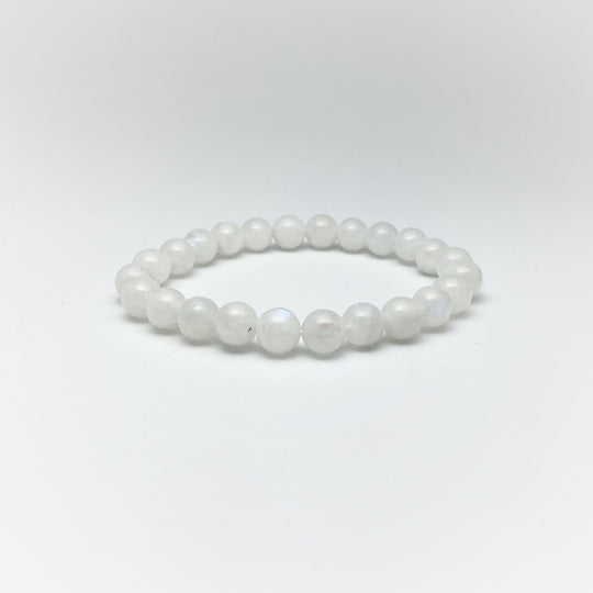 Moonstone Beaded Bracelet