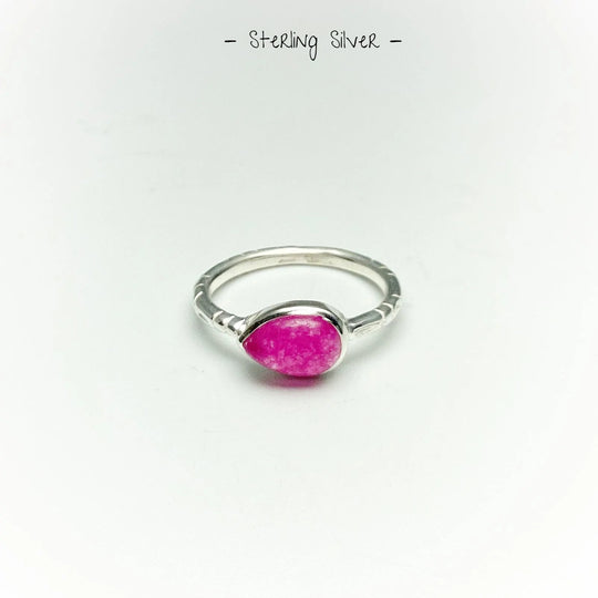 Pink Jade Ring