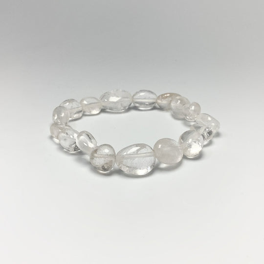 Quartz Nugget Beaded Bracelet