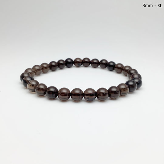 Smoky Quartz Beaded Bracelet