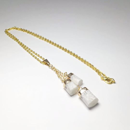 Selenite Necklace