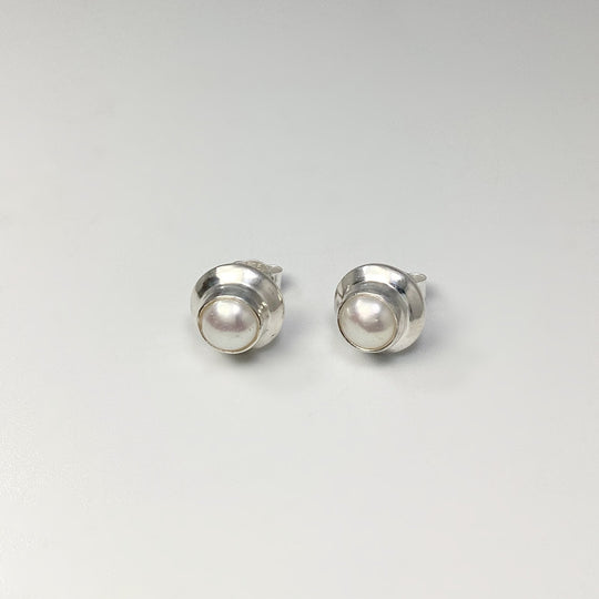 Pearl Stud Earrings