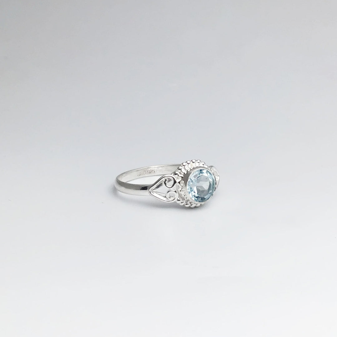 Blue Topaz Ring