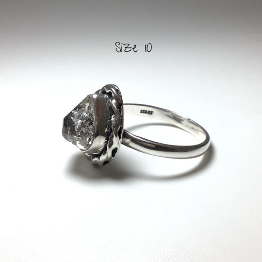 Herkimer Diamond Ring