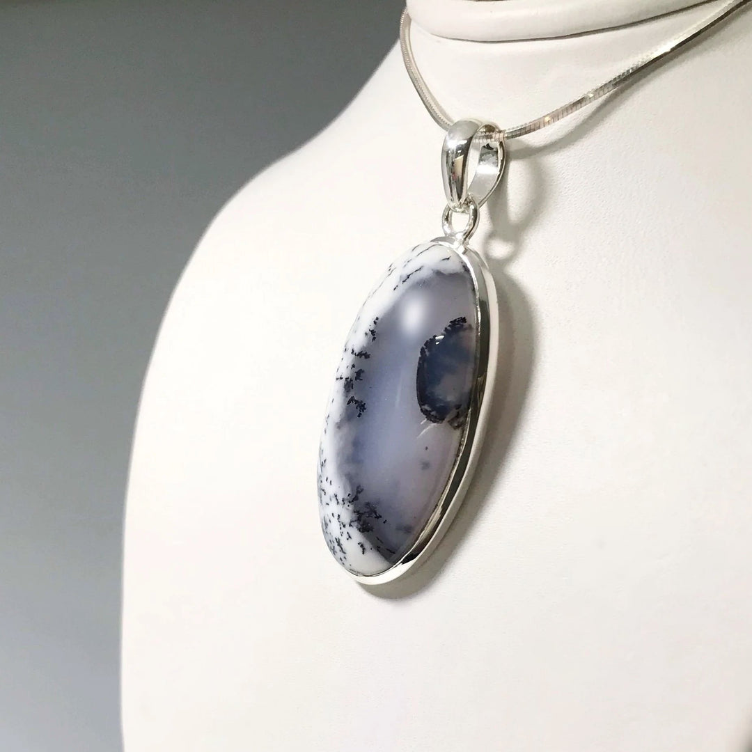 Dendritic Opal Pendant