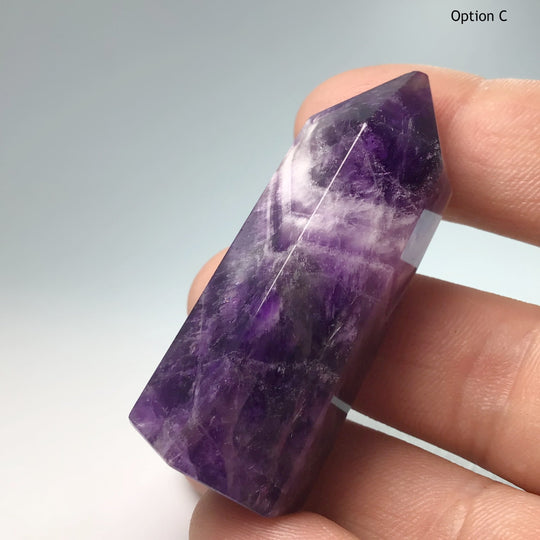 Chevron Amethyst Point at $55 Each