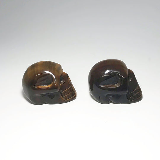 Carved Tiger Eye Skull at $79 Each