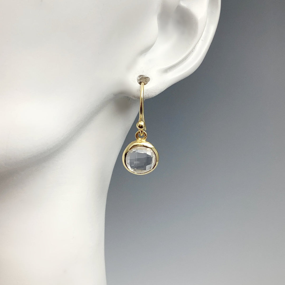 Quartz Dangle Earrings