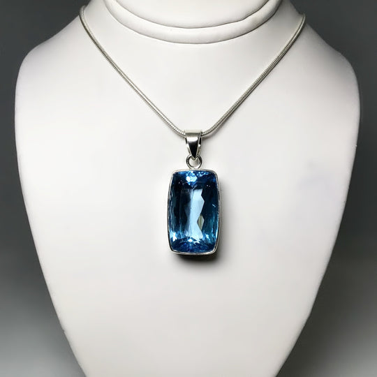 London Blue Topaz Pendant