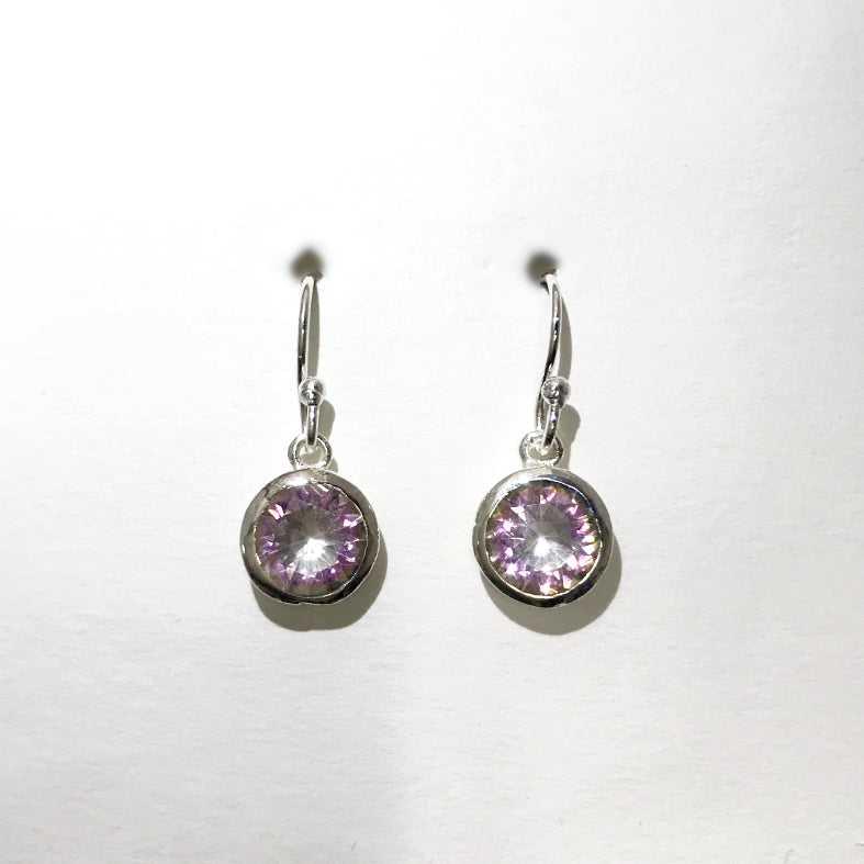 Mystic Topaz Dangle Earrings