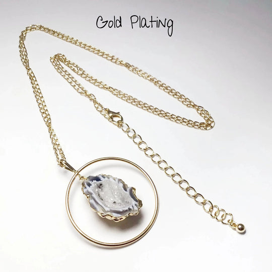 Geode Necklace