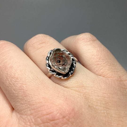 Herkimer Diamond Ring